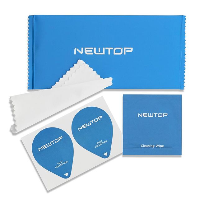NEWTOP KIT PULIZIA PANNO + ADESIVI + SALVIETTA UMIDA CONF 100 PZ