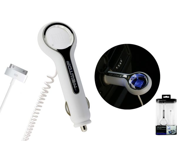NEWTOP LED CAR CHARGER IPHONE 4G-4S