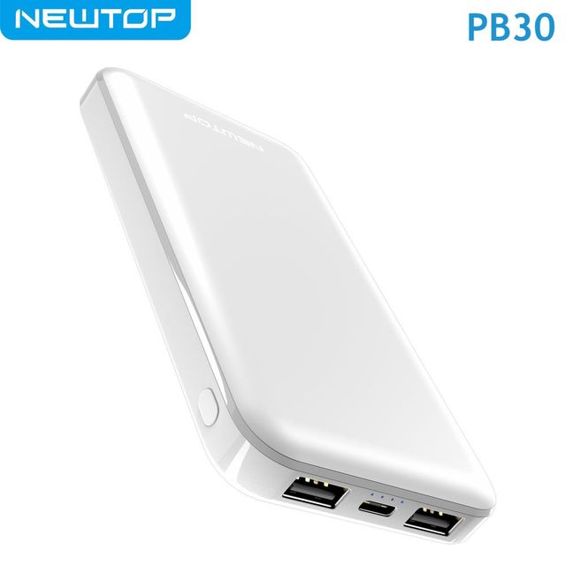 NEWTOP PB30 POWER BANK 10000MAH BIANCO