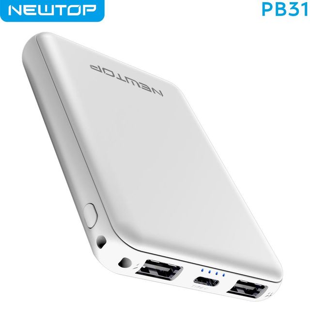 NEWTOP PB31 POWER BANK 5000MAH BIANCO