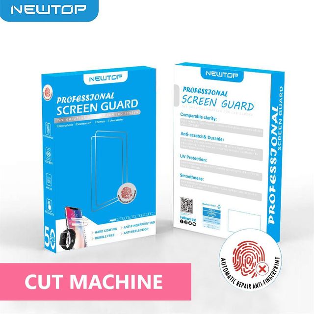 NEWTOP PELLICOLE PER CUT MACHINE AUTOMATIC REPAIR ANTI-FINGERPRINT 50PZ