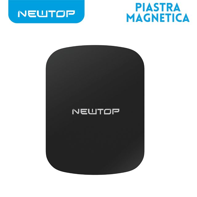 NEWTOP PIASTRA MAGNETICA RETTANGOLARE PER SUPPORTO CELLULARE 38*50MM