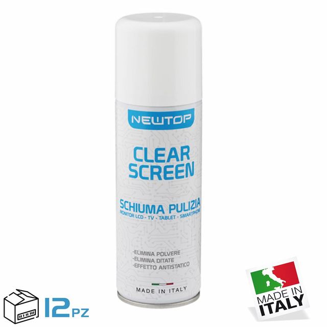 NEWTOP SCHIUMA PULIZIA MONITOR E DISPLAY SMARTPHONE 200ML SPR-SHEESH