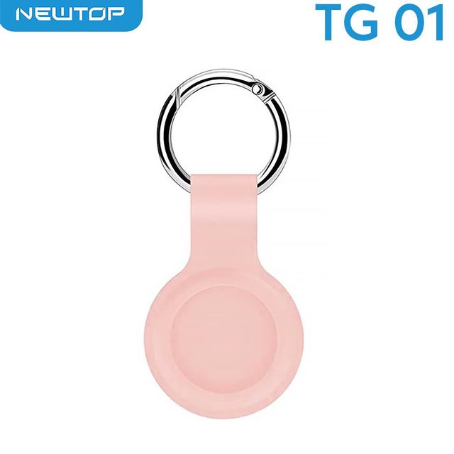 NEWTOP TG01 SILICON GEL AIRTAG KEYCHAIN