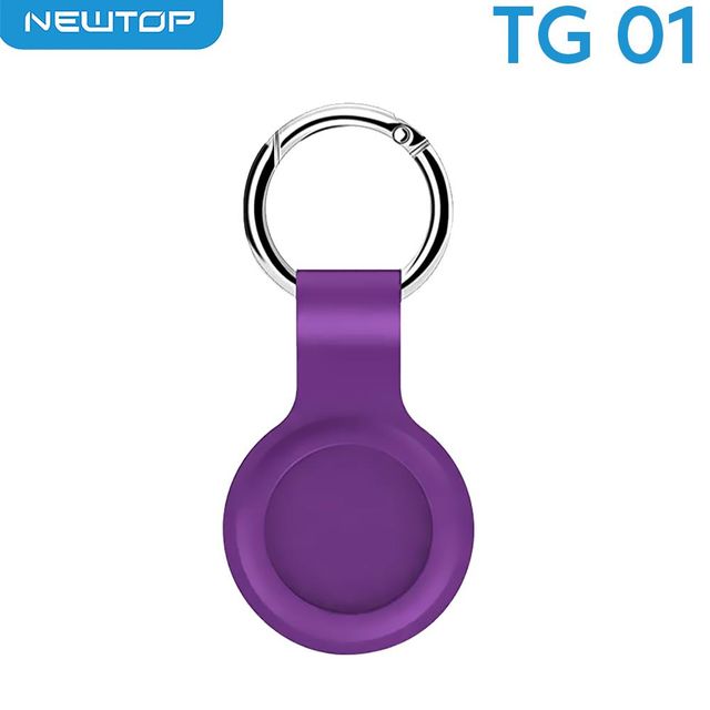 NEWTOP TG01 SILICON GEL AIRTAG KEYCHAIN