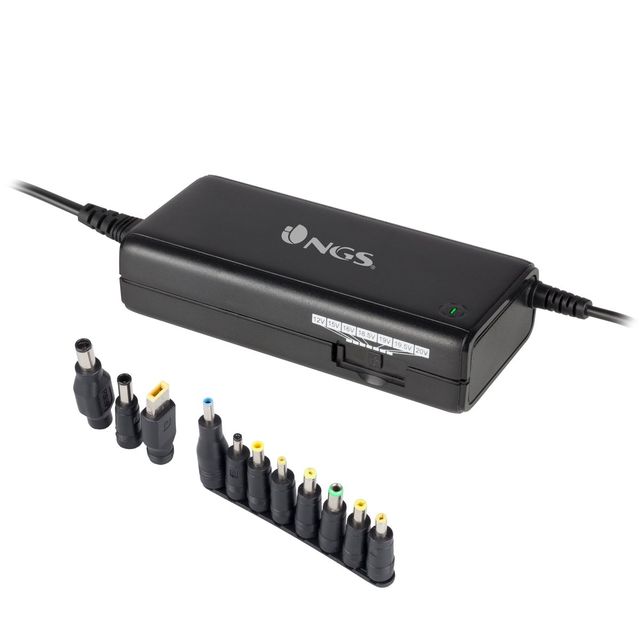 NGS Alimentatore Universale Ban fino a 90W Protezioni 11 Adattatori - <p>Carica…