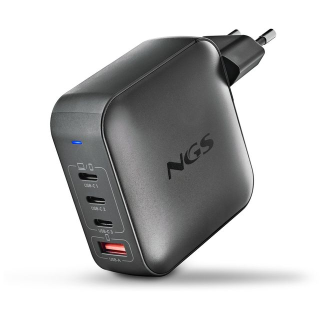 NGS Caricatore BUD 165W Ultraveloce 3/USB-C + 1/USB-A - <p>&nbsp;</p><ul style=…