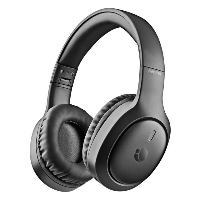 NGS Cuffie Bluetooth +Mic Artica Tempest Pieghevoli Black