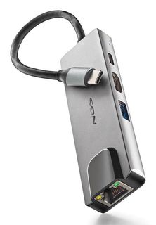 NGS HUB USB-C 4 Porte RJ45 Hdmi Usb-c Usb 3.0 Alluminio