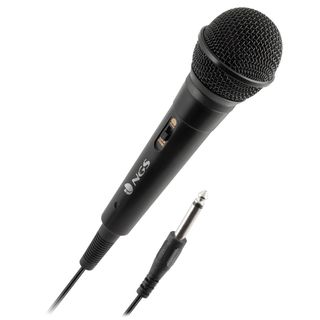 NGS Microfono Vocale Wired Singer Fire Cavo 3m Nero - <p>Microfono con cavo</p>…