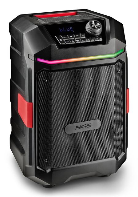 NGS Speaker Wild Bash Compact BT/TWS/USB/TF/AUX-IN/RGB/IPX6 40W Rms