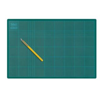 NIJI PIANO LAVORO ANTITAGLIO 45X30 CM DOPPIO SPESSORE COLORE VERDE
