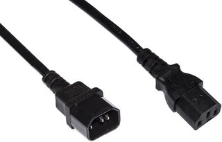 NILOX CAVO ALIMENTAZIONE IEC IEC C14 MASCHIO - IEC C13 FEMMINA 3 MT NERO