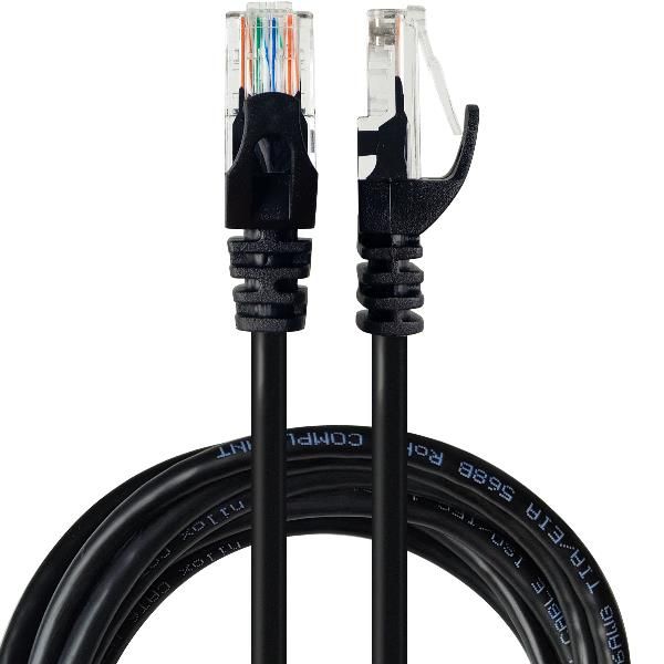 NILOX CAVO DI RETE UTP CAT 5E 2 MT NERO