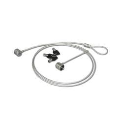 NILOX CAVO DI SICUREZZA DOPPIO 2 UNITA' PROTEGGIBILI PER NOTEBOOK PC PROIETTORE…