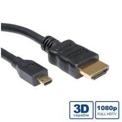NILOX CAVO HDMI A - MICRO HDMI 2 METRI