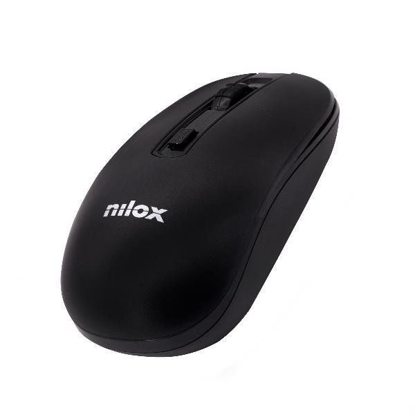NILOX MOUSE WIRELESS BLACK 1600 DPI