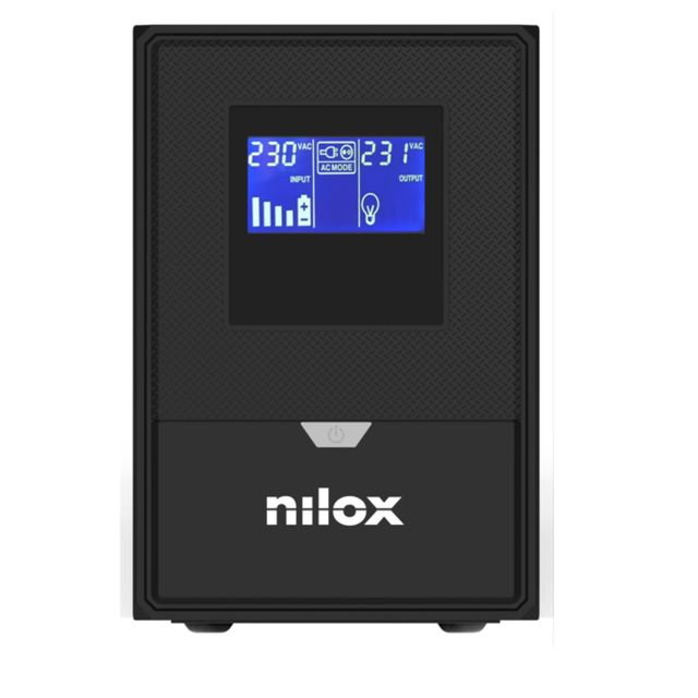 NILOX UPS PREMIUM LINE INTERACTIVE PURE SINEWAVE TOWER 1500VA 1.200 W - 2 IEC 3…
