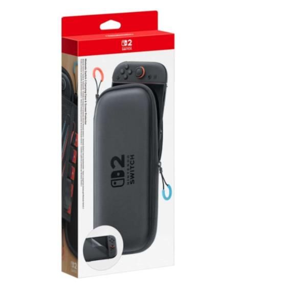 NINTENDO SWITCH 2 CASE CUSTODIA E PELLICOLA PROTETTIVA UFFICIALE