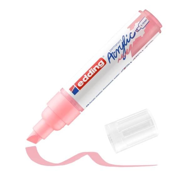 Edding 5000 Acrylic Marker Broad, Rosa, Punta smussata, Rosa, Extra grassetto, …