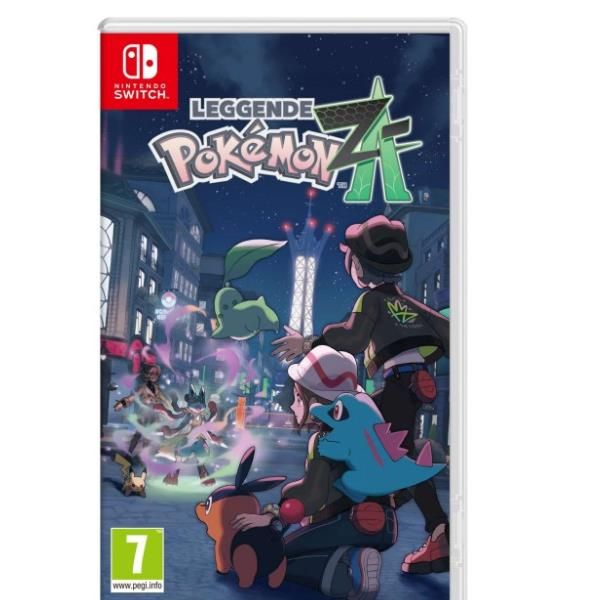 NINTENDO SWITCH LEGGENDE POKEMON: Z-A EDIZIONE ITALIANA VERSIONE SU SCHEDA