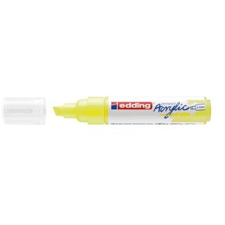 Edding E-5000065, Giallo, Punta smussata, Giallo, 5 mm, 1 cm, Inchiostro a base…