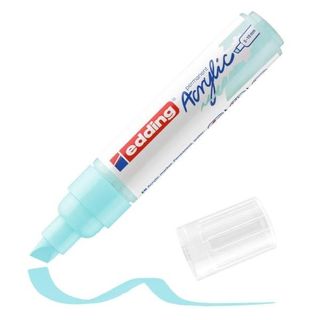 Edding E-5000916, Ciano, Punta smussata, Ciano, 5 mm, 1 cm, Inchiostro a base d…