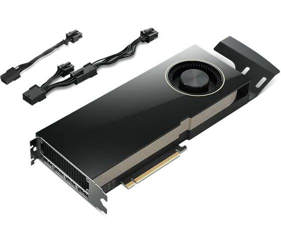 NVIDIA RTX A6000 - Scheda grafica - RTX A6000 - 48 GB GDDR6 - PCIe 4.0 x16 - 4 …