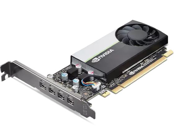 NVIDIA T600 - Scheda grafica - T600 - 4 GB GDDR6 - PCIe 3.0 x16 - 4 x Mini Disp…