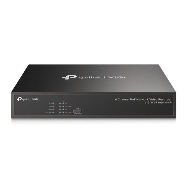 NVR IP 4 CHANNEL POE NETWORK