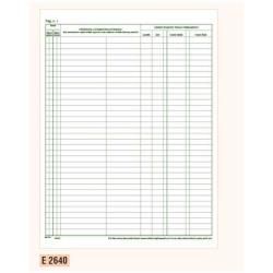 Edipro - Registro pre-numerato del carico fiscale - 14 pagine - 245 x 310 mm - …