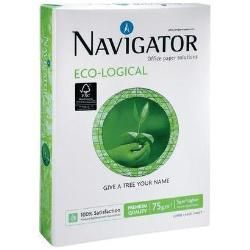 Navigator Eco-Logical - 105 micron - A4 (210 x 297 mm) - 75 g/m² - 500 fogli ca…