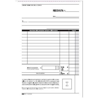 Edipro - Ricetta medica - 50 fogli - 230 x 150 mm - duplicato - senza carbonio