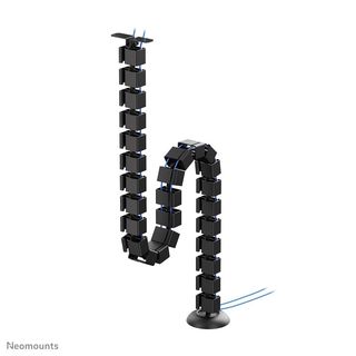Neomounts ADS06-130BL organizer per cavi Scrivania Guida per cavi Nero 1 pz