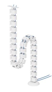 Neomounts ADS06-130WH organizer per cavi Scrivania Guida per cavi Bianco 1 pz