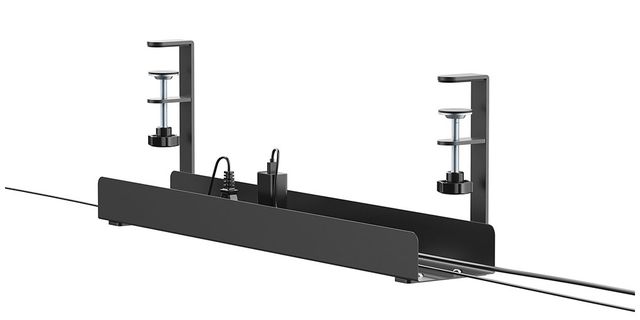 Neomounts ADS07-121BL organizer per cavi Scrivania Pannello passacavi Nero 1 pz