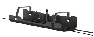 Neomounts ADS07-122BL organizer per cavi Scrivania Pannello passacavi Nero 1 pz