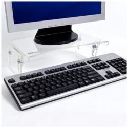 Neomounts NSMONITOR40 - Supporto - per Monitor - acrilico - trasparente