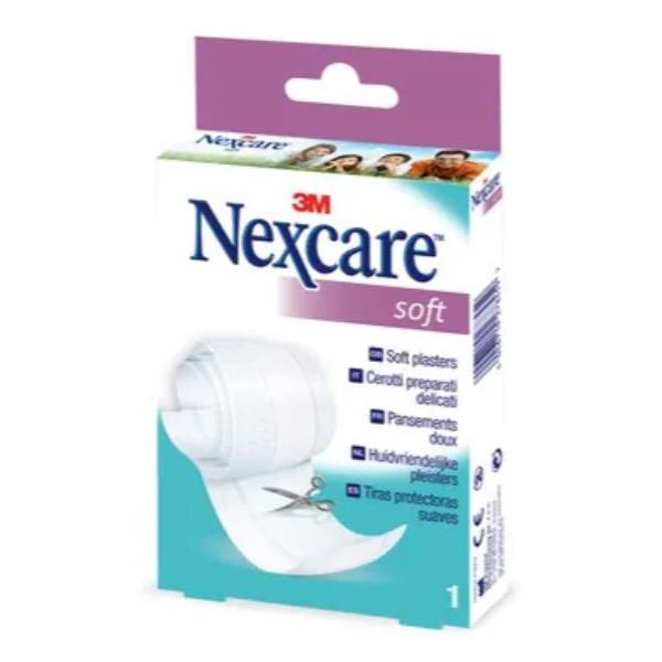 Nexcare Soft - Fasciatura - 8 cm x 1 m