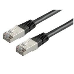Nilox - Cavo di rete - RJ-45 (M) a RJ-45 (M) - 0.5 m - SFTP - CAT 6 - nero