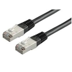 Nilox - Cavo di rete - RJ-45 (M) a RJ-45 (M) - 0.5 m - SFTP - CAT 6 - nero