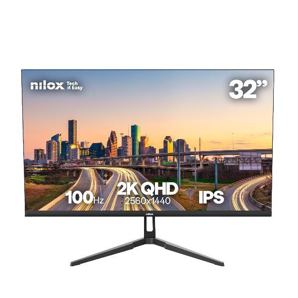 Nilox MONITOR 32 IPS 100 HZ HDMI Y DP, 81,3 cm (32?), 2560 x 1440 Pixel, Quad H…