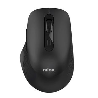 Nilox RATON DUAL WIRELESS 1600 DPI NEGRO, Ottico, Bluetooth + USB Type-A, 1600 …