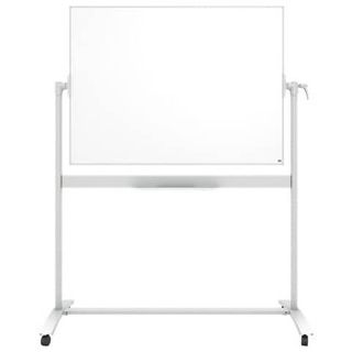 Nobo - Lavagna bianca - a pavimento - 1200 x 900 mm - smaltata - magnetica - fr…