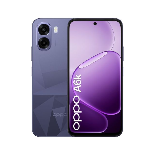 OPPO A6k 4+256GB 6.75" 4G Crystal Black ITA