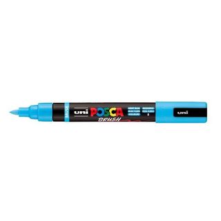 OSAMA CF6 POSCA BRUSH AZZURRO