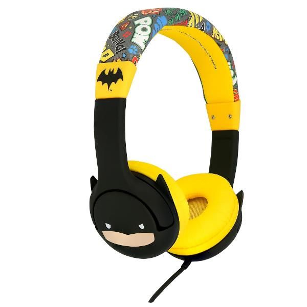 OTL BATMAN CHIBI STYLE CUFFIE STEREO PER BAMBINI CON CAVO JACK 3.5mm