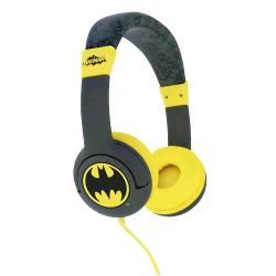 OTL CUFFIE BAMBINI BATMAN SIGNAL KIDS ALTOPARLANTE 30MM JACK 3.5 MM COLORE NERO…