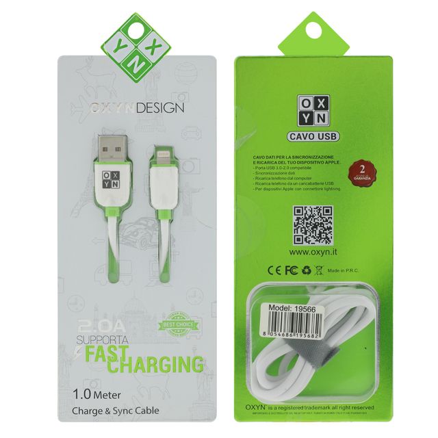 OXYN CAVO USB BASIC COMPATIBILE LIGHTNING