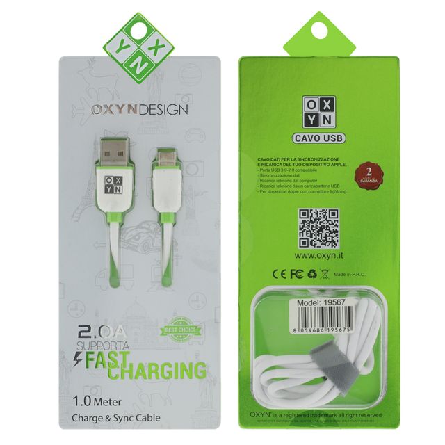 OXYN CAVO USB BASIC COMPATIBILE TYPE-C